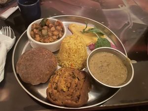 Vegan thali   at Elefante Bengal Resto in Cordoba