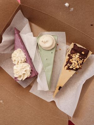 Vegan desserts at Rawdacious in Portland