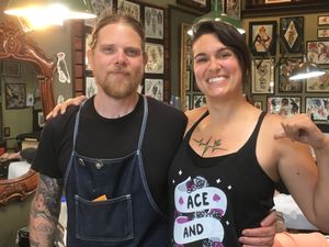 John is the best!   at Scapegoat Tattoo in Portland