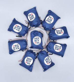 Reusable bags at Herbivore Clothing in Portland