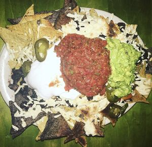 Vegan Nachos at Mad Mex in Columbus