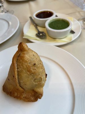 Samosa   at Indian Raja in Riga