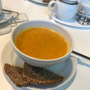 soup of the day at Suesser WOLZ in Berlin