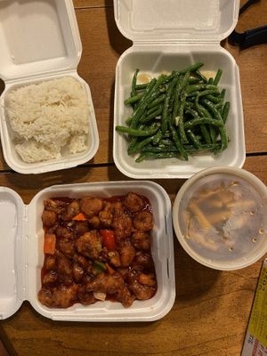 Good portions  at Little Peking in Fresno