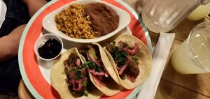 Vegan mushroom tacos at Los Amigos in Atlantic City