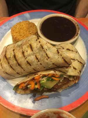 Bahn mi vegan!  at Los Amigos in Atlantic City