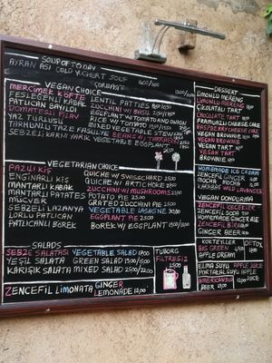 Tasty offerings. at Zencefil in Istanbul