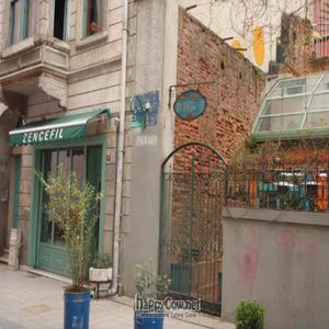 Zencefil from outside. at Zencefil in Istanbul