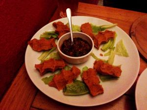 lentil patties at Zencefil in Istanbul