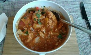 Cauliflower and Veggies Main at Guga Spicy in Gdansk