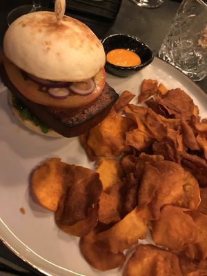 Tofu burger at Guga Spicy in Gdansk