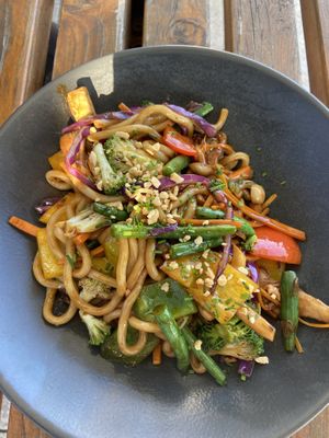 Udon Teriyaki at Guga Spicy in Gdansk