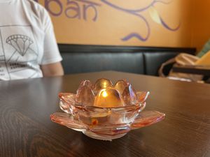 Lotus Candlelight😄 at Madhuban in Innsbruck