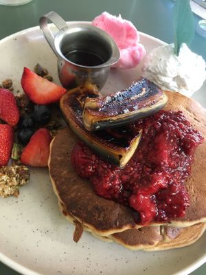 Strawberry pancakes 🤤  at Bespoke Kitchen  in Queenstown