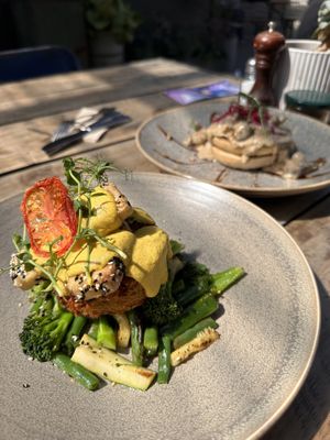 Tofu Benedict  at Bespoke Kitchen  in Queenstown