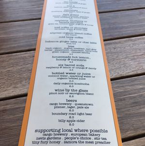 menu Jan 2017 part 2 at Bespoke Kitchen  in Queenstown