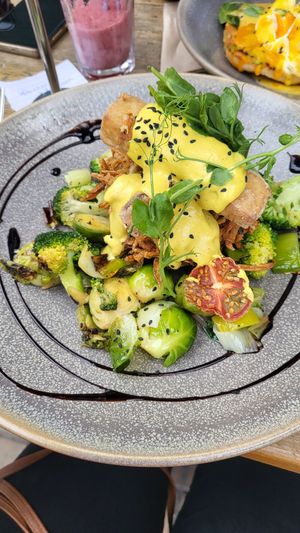 Vegan eggs benny at Bespoke Kitchen  in Queenstown