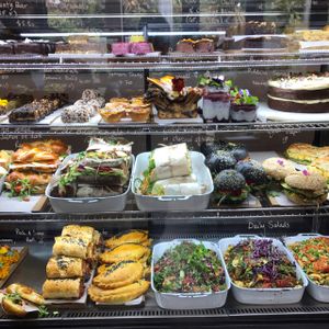 amazing vegan bagels  at Bespoke Kitchen  in Queenstown