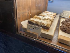 Date oat bar was yum!  at Bespoke Kitchen  in Queenstown