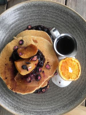 best pancakes ever at Bespoke Kitchen  in Queenstown