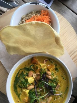 peanut satay curry  at Bespoke Kitchen  in Queenstown