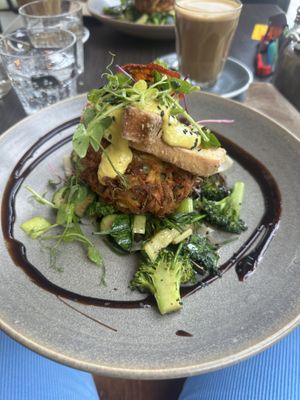 The vegan Benny   at Bespoke Kitchen  in Queenstown