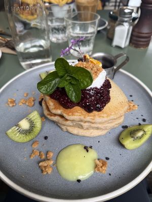 Pancakes  at Bespoke Kitchen  in Queenstown