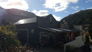 Outside at Bespoke Kitchen  in Queenstown