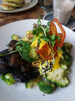 Vegan Benedict  at Bespoke Kitchen  in Queenstown