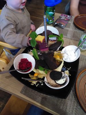 Zoete gang high tea at Poort van Assen in Assen