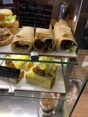 Vegan at Riverhill Coffee Bar in Glasgow