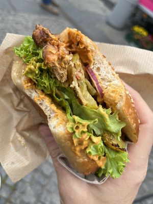 Bernadette Bacon Burger - Day 2 - Sooo good  at Vegbereitung - Food Trailer in Bamberg