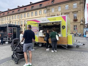 Vegan food trailer   at Vegbereitung - Food Trailer in Bamberg