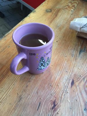 Bio apfel ingwer tee at Vegbereitung - Food Trailer in Bamberg