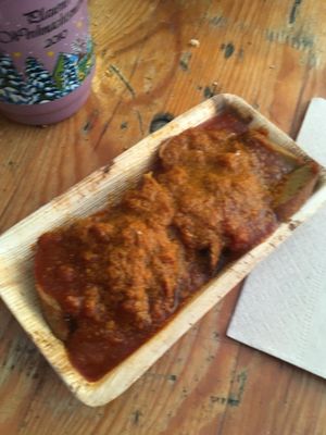 Currywurst at Vegbereitung - Food Trailer in Bamberg