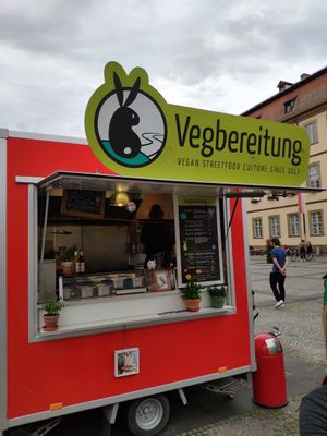 Food truck at Vegbereitung - Food Trailer in Bamberg