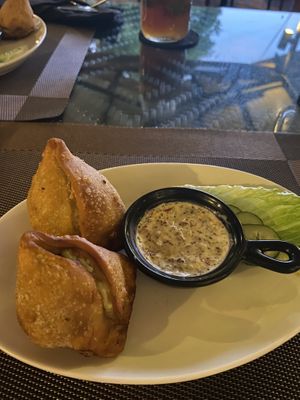 The potato puffs (not 100% convinced the sauce was vegan so I didn’t eat it)  at The Fat Frog in Langkawi