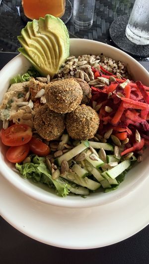 Falafel Buddha Bowl  at The Fat Frog in Langkawi