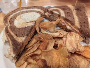 Tempeh Reuben at Longs Peak Pub in Longmont