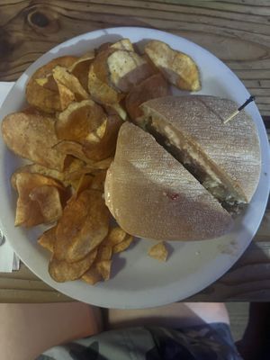 Tempeh Reuben meal  at Longs Peak Pub in Longmont