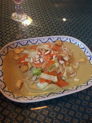 Delicious Khanom Chin at Thai Basil II in Largo