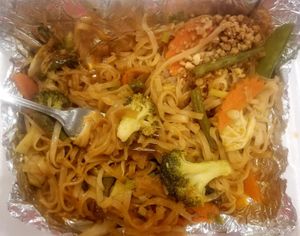 Vegetable pad thai at Thai Basil II in Largo