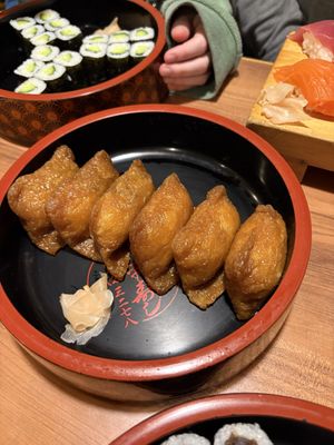Vegan Tofu with rice.  at Hakone Kappei in Hakone