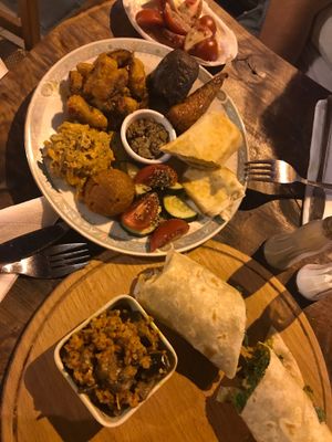 tofu dürüm at Muhtelif Mekan in Istanbul