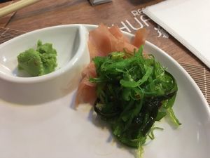Salad of seaweed at HuaSheng in Lisbon