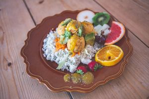 Main Dish at Agua no Bico in Lisbon