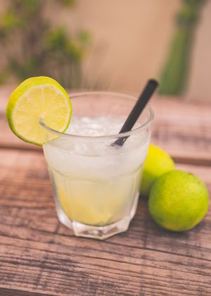 Cocktail at Agua no Bico in Lisbon