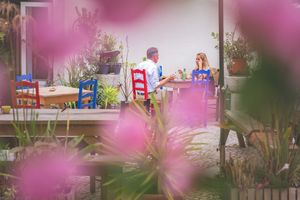 Esplanade at Agua no Bico in Lisbon