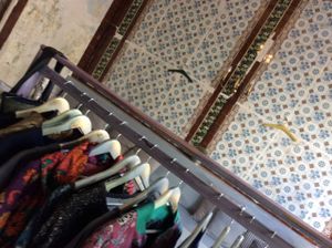 vintage ceramic wall at Kek Lo Berlin in Berlin