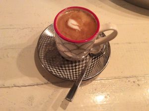 their cafe is fairtrade and locally roasted :) at Kek Lo Berlin in Berlin